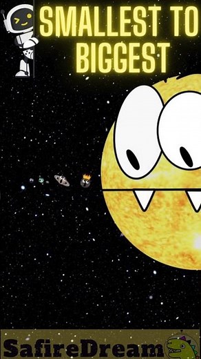 🛸SUUUUUN🪐 How big is Sun compare to gas giants? Size comparison🚀 Fun Planets ❤️ family friendly❤️