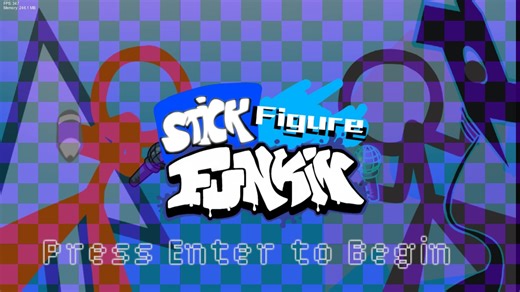 【FNF国人优质模组】Stick Figure Funkin Demo演示