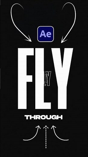 Create "Fly-Through" Motion Graphic Text Tunnel in After Effects