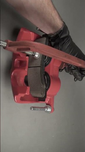 Installing a New Brake Pad Into a Caliper | PowerStop #shorts #diy