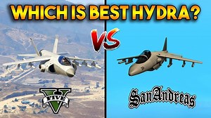2.1M views · 10K reactions | Grand Theft Auto V - GTA 5 HYDRA VS GTA SAN ANDREAS HYDRA - WHICH IS BEST | GTA 5 - Funny Moments | Facebook