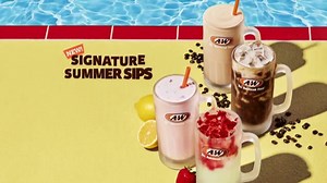 A&W Restaurants TV Spot, 'Signature Summer Sips'
