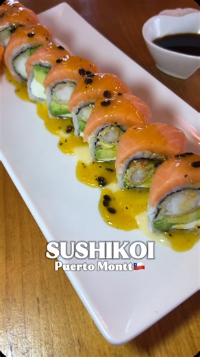 Mauricio Vargas on Instagram: "SUSHIKOI - PUERTO MONTT🇨🇱 @sushikoi.pm 📍Avenida Capitan Avalos 6130 - Puerta Sur - Contacto: +56 9 3231 0875 - Horarios: De lunes a Jueves de 10:30am a 22:30pm Viernes y sábado de 10:30am a 23:00pm - Que lo disfruten!! - - #puertomontt #sushi #regiondeloslagos #surdechile #chile #publicidad"