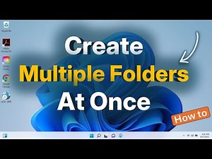 How to Create Multiple Folders at Once in Windows 11