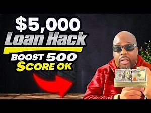 Get $5,000 TODAY With 500 Credit If No Bank Will Approve You!