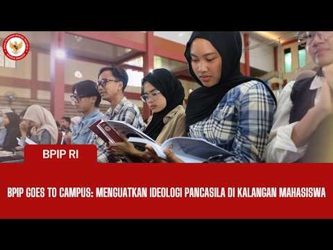 BPIP Goes to Campus: Menguatkan Ideologi Pancasila di Kalangan Mahasiswa