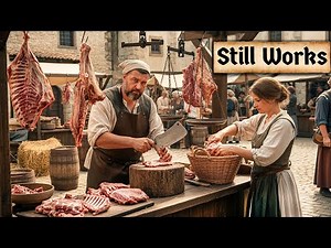 How Medieval Butchers Kept Meat Fresh Without Refrigeration | The Medieval Way