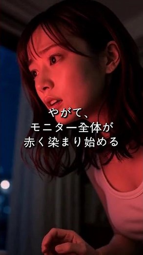 深夜、赤い画面が出たら…閉じられますか？｜『赤い部屋』