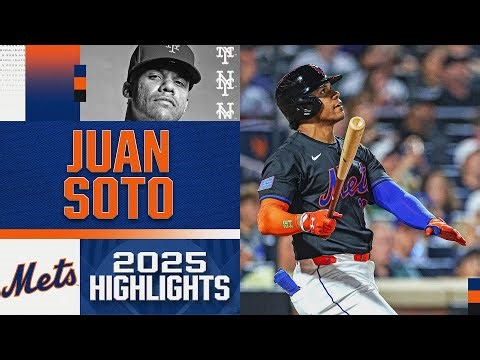 ALMOST 40/40! 🍎 Juan Soto's BEST MOMENTS in his first season with the Mets! (2025 highlight reel)
