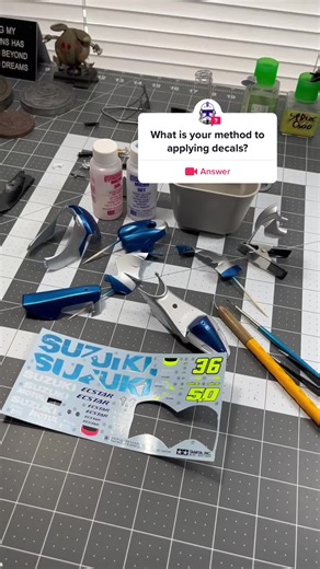 Decal Application Techniques for Scale Models