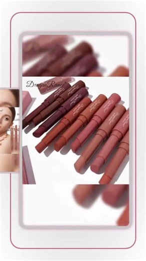 Lipstick Matte Matte Non-Fading Moisturizing European and American Makeup Lipstick Velvet Matte L...