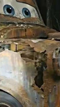 Real-Life Tow Mater Restoration | #asmr #carrestoration #fordmustang #beforeandafter #restoration