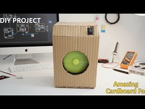 How to make a cardboard fan?