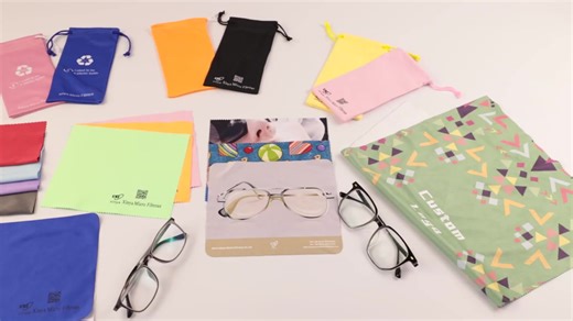 Factory Wholesale Custom Glasses Cleaning Cloth Sunglasses Cleaning Cloth Screen Cleaning Cloth for Eyeglasses