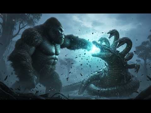 KING KONG vs GIANT SWAMP MONSTER: Steel Mud Armor vs Primal Strength