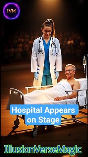 Transformation Magical Hospital Appears on Stage! #MagicShorts #DoctorTransformation #CircusMagic