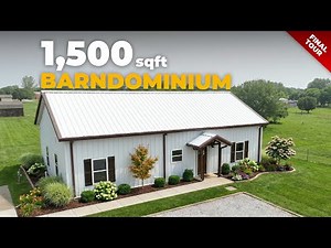 The Venus Barndominium Home Tour | 1,500 Sq Ft 3 Bed/2 Bath | Texas Best Construction