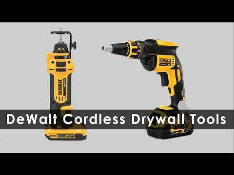 DeWalt Cordless Drywall Screwgun & Cut Out Tool