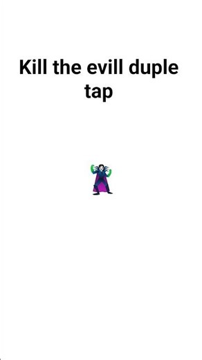 kill the evill duple tap commet win#