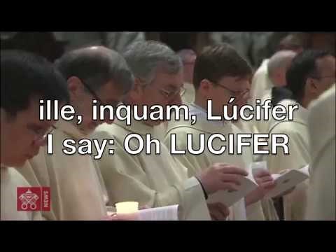 Rome invokes Satan Lucifer again on Easter Vigil 2018