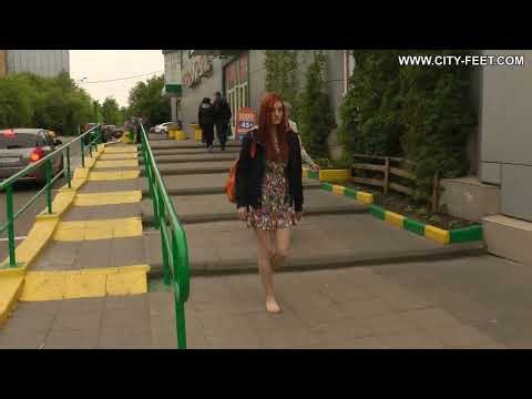 City Feet - Sofia: A Barefoot Redhead's Trip. Part 3