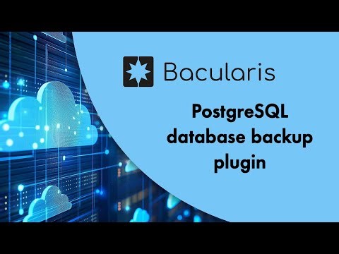 Bacularis - PostgreSQL database backup plugin