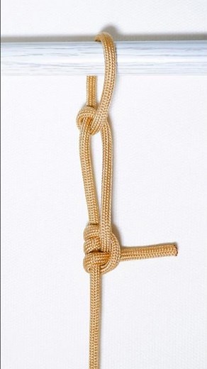 自在結び（張り綱結び）の結び方！【キャンプで テントやタープを立てるときに必ず使う】 Taut Line Hitch