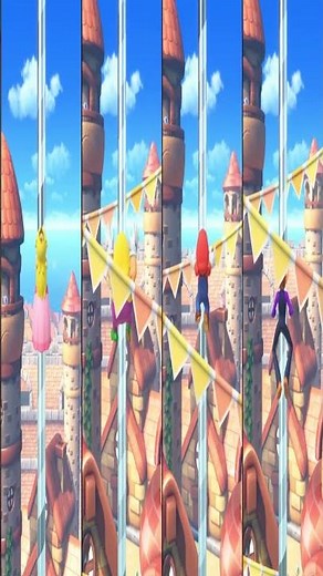 Super Mario Party Climb the Pole to the Sky 🌤️ Who Reaches the Highest Wins Intense Gameplay!