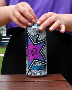 Introducing…ROCKSTAR SMASHED BLUE RASPBERRY flavour!! It’s sweet, it’s sour, it has hints of raspberry and bubble gum, a punch of red grape… and it’s only at 7-Eleven. | 7-Eleven Australia