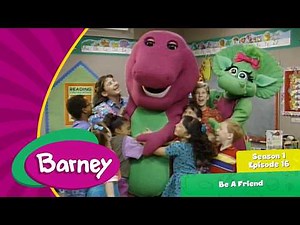 Barney & Friends | Be A Friend | Season 1, Episode 16 | [Master copy]