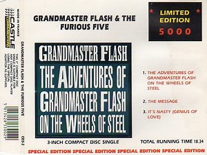 Grandmaster Flash & The Furious Five - The Adventures Of Grandmaster Flash On The Wheels Of Steel