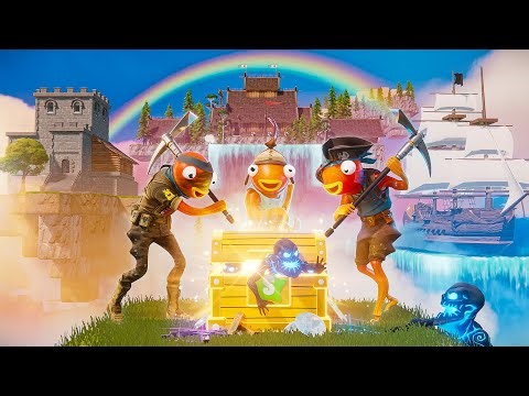 FORTNITE ⭐SKYBOX 2⭐ 100% SOLUTION AND BOSS FIGHTS ⭐CHEST HITTING 🌍 MAP CODE: 4570-5009-7097