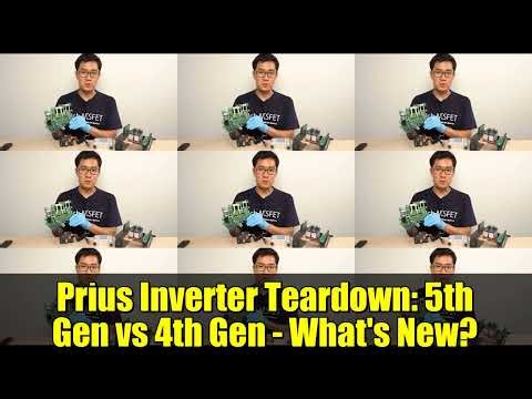 Prius Inverter Teardown: 5th Gen vs 4th Gen - What's New?