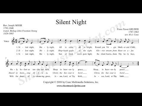 Silent Night - C Major