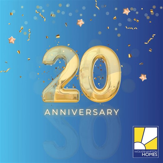 We are turning twenty! 🎉 This October marks twenty years of Wolverhampton Homes - formed in 2005 as an Arms-Length Management Organisation to manage council homes across the city. Over the next few weeks, we will be sharing some of our favourite memories, milestones, and success stories from the past two decades – and celebrating the people and communities who have been part of our journey. Stay tuned! | Wolverhampton Homes