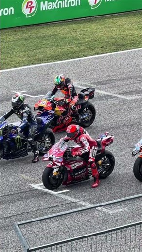 ‼️ warming up MotoGP #grandprix #motogp #motogp2026 #marcmarquez #ducatilenovoteam #apriliaracing
