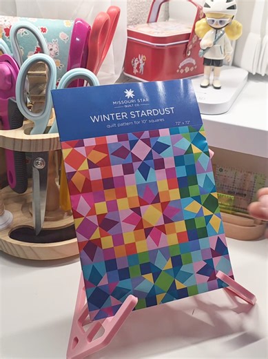 handy little holder for my patterns and written instructions #quiltingtips #quilttok #3dprinter