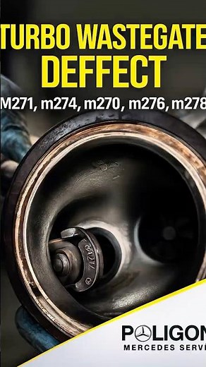 Stuck Wastegate? This is Why Your Mercedes Has No Power #automobile #mechanic #turbo