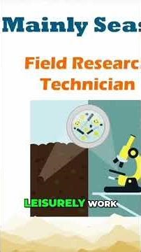 Field Research Tech: Explore Cool Science Jobs Near You! #shorts