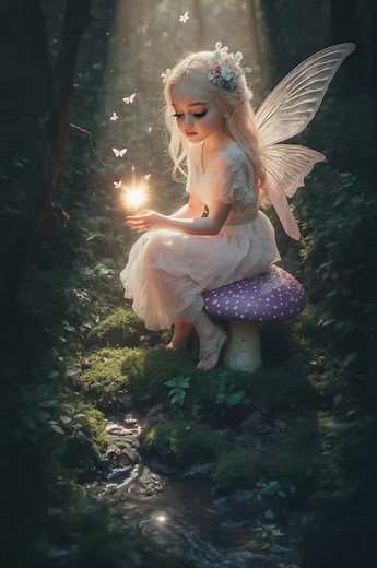 Magical Little Fairies in AI Art