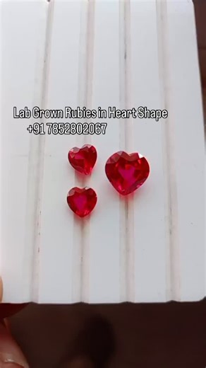 Labgrown Gems on Instagram: "LAB GROWN RUBY PROPERTIES- • Chemical Formula-Al2O3 • Hardness-9 • Luster-Subadamantine To Vitreous • Stability-Very Good • Fracture-Conchoidal • Refractive Index -1.762-1.77 Lab Grown ruby possess very little difference when compared to natural ruby. Only when observed under high magnification microscope in labs, small bubbles or foreign particles can only differentiate between them +91 7852802067 #emerald #ruby #sapphire #gemstones #gems bluesapphire emeraldgreen g