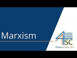 Marxism: It’s All about Class - Economic Theory Series | Academy 4 Social Change