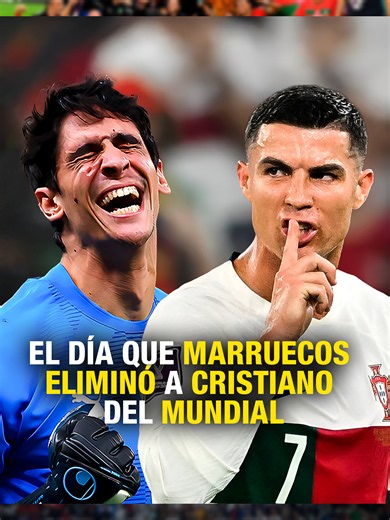 El día que MARRUECOS ELIMINÓ a CRISTIANO del MUNDIAL 😭 #futbol #deporte #tiktokdeportes #tiktokrecompensas #gol #portugal #ronaldo #cristiano #cristianoronaldo #marruecos