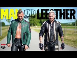 Spectacular style in leather: men's fashion without compromise