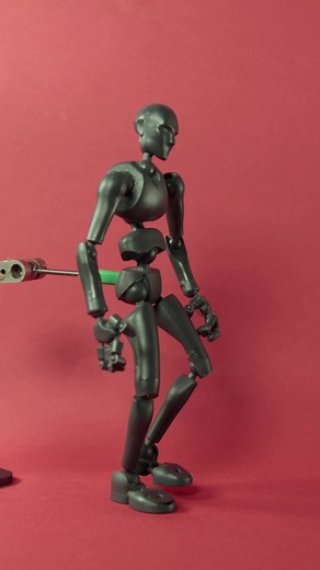 Animated Wedgie Daily Walk Cycle with Stickybones Puppet