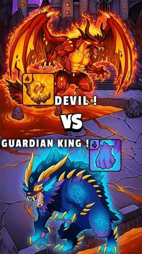 Devil vs Guardian King in Dynamons World🔥🕊️ ||