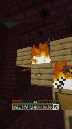 Beating Minecraft With No Tools! (Sneak Peak) #notoolsneeded #minecraftchallenge