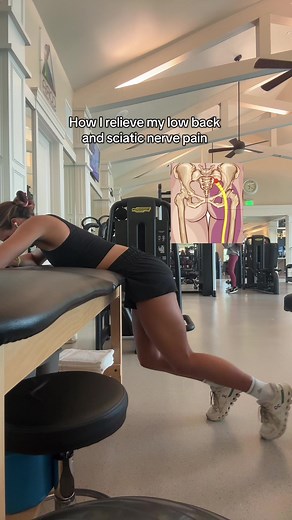 Decompressing the low back while gliding the sciatic nerve Low back decompression involves gentle stretches or positions that create space between the lumbar vertebrae, reducing pressure on discs and spinal nerves—especially helpful for those with tightness from sitting or poor posture. Sciatic nerve flossing is a controlled movement technique that mobilizes the sciatic nerve through its pathway, helping to ease symptoms like tingling, numbness, or radiating leg pain often caused by nerve irrita