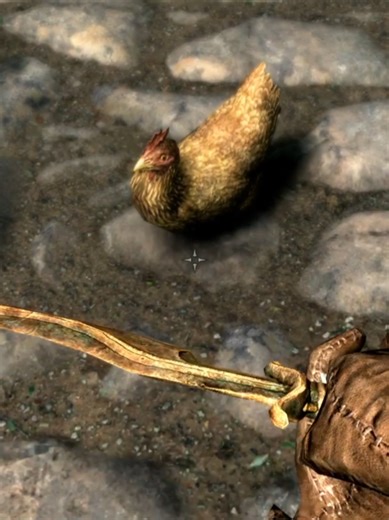 Skyrim: Encountering the Chicken for the First Time
