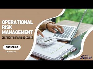 Operational Risk Management Certification Training Course